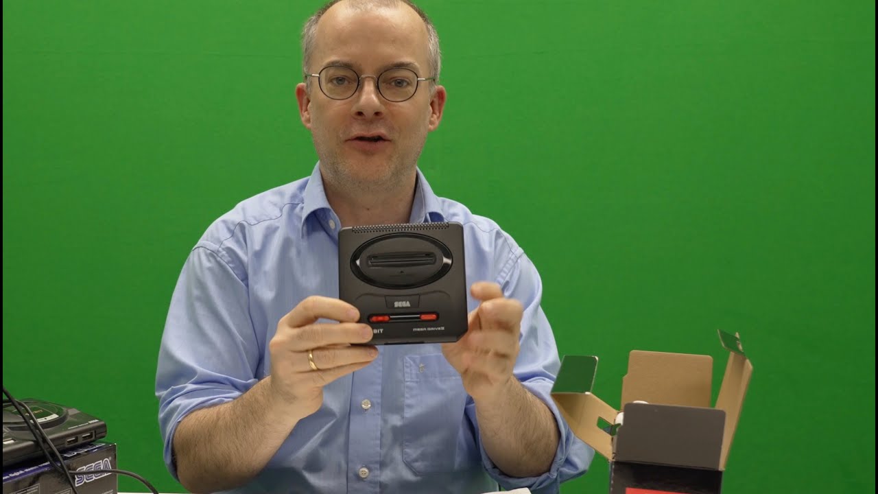 Mega Drive Mini 2 ausprobiert (4K, German)