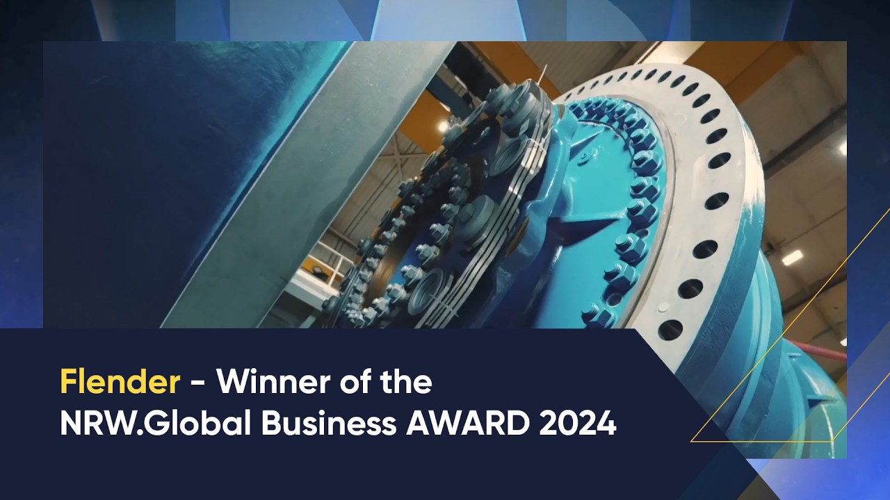 Flender - Winner of the NRW.Global Business AWARD 2024