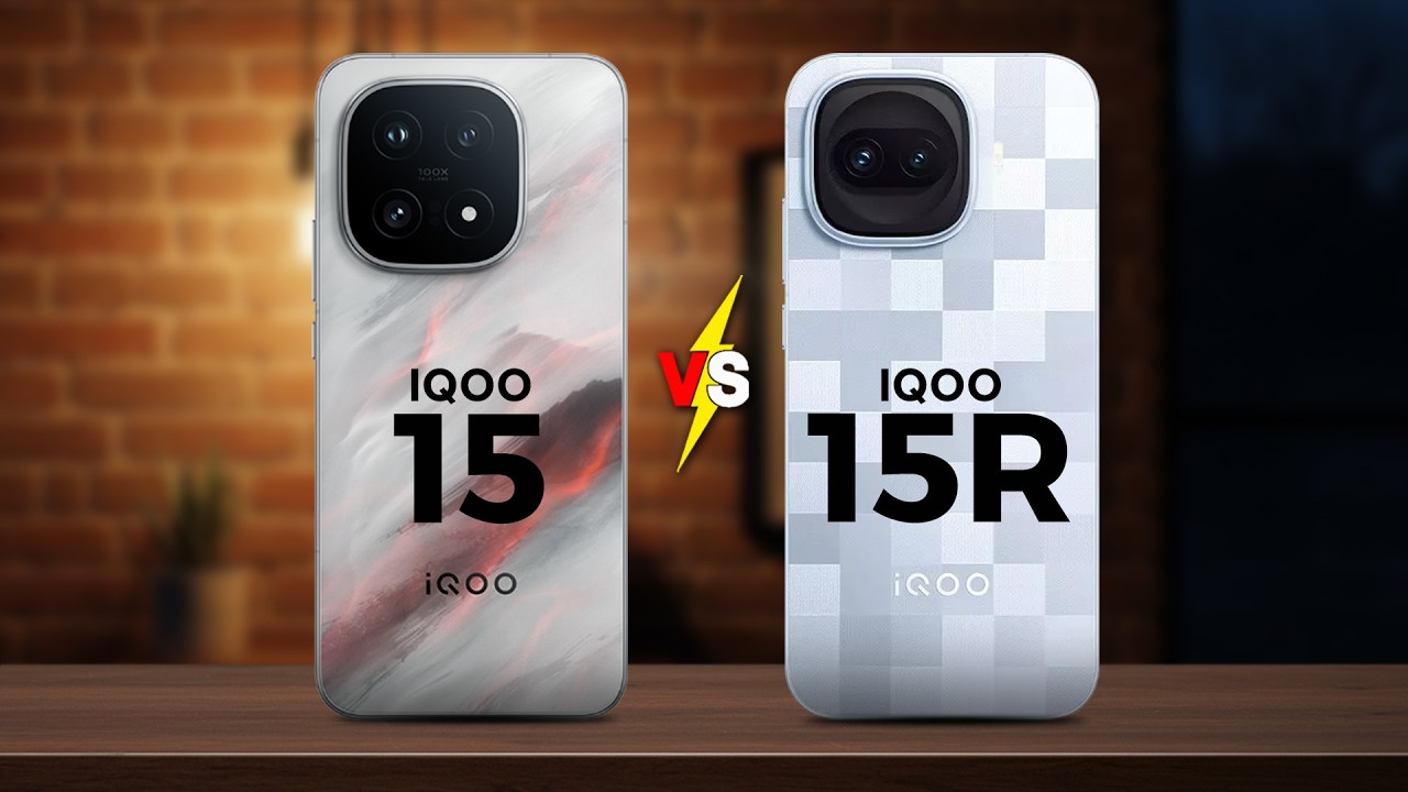IQOO 15 VS IQOO 15R