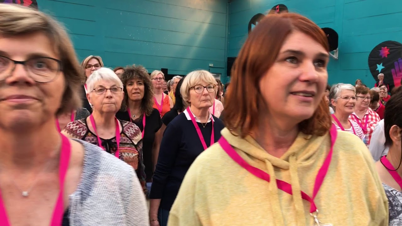 Les Innocents rendent visite aux 900 choristes des Nuits de Champagne