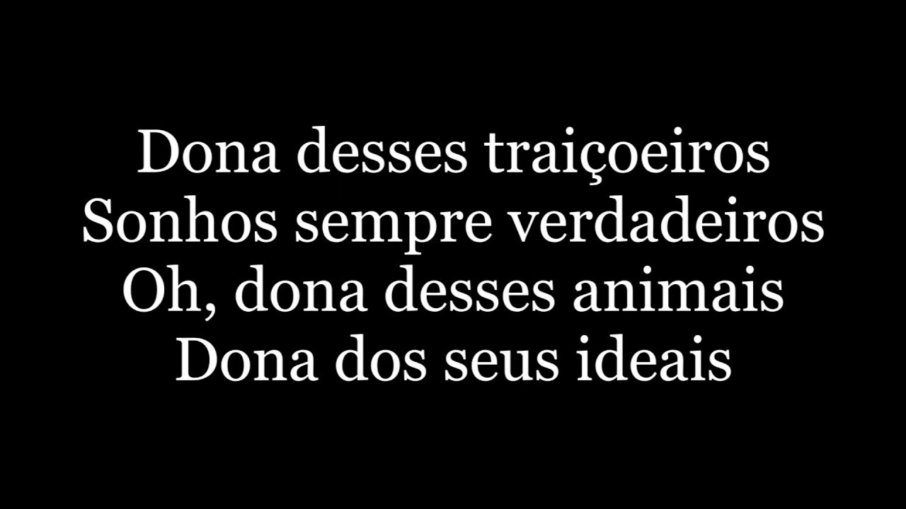 Roupa Nova - Dona (letra) Ao Vivo