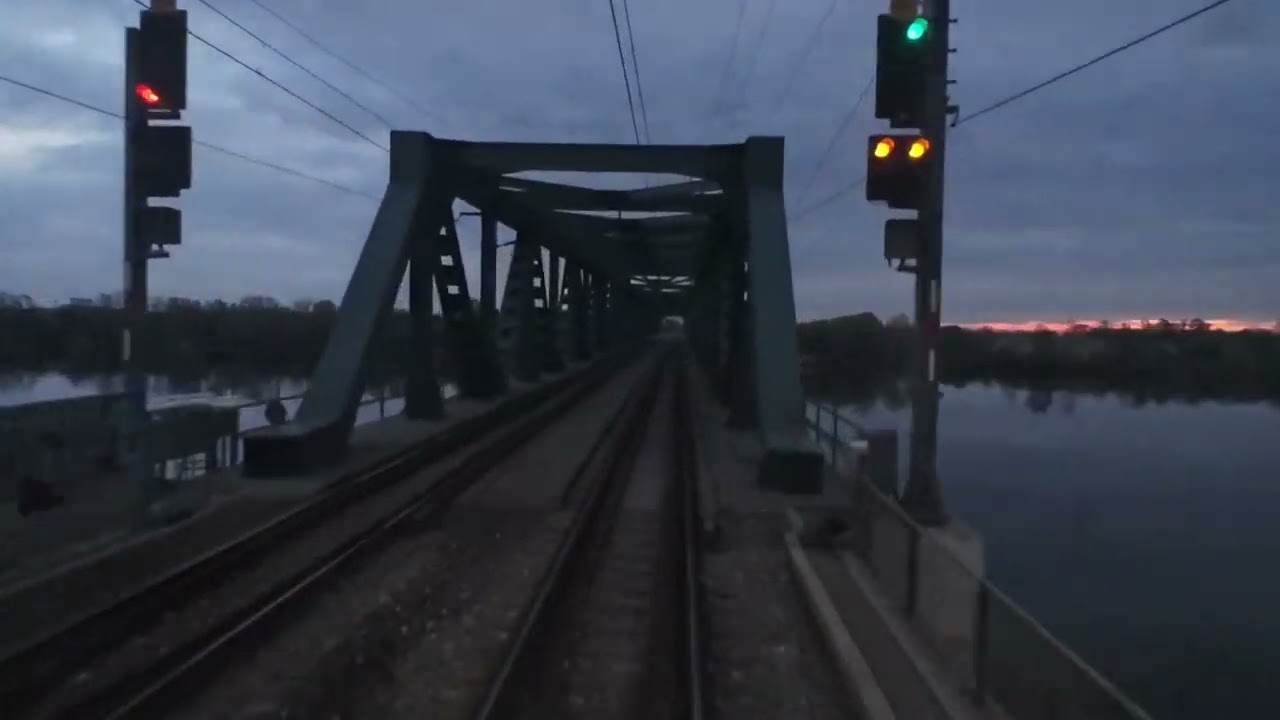 Führerstandsmitfahrt Kledering - Hohenau
