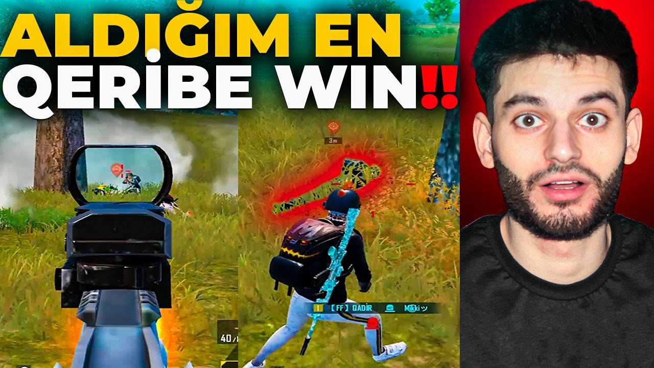 OYUNUN EN QERİBE WİNİNİ ALDIM!! 🤯 | PUBG MOBILE