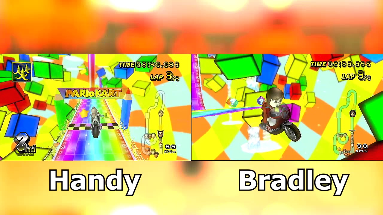 Mario Kart Wii - Custom Track Worldwides - 21/11/17 w/ Handy and Bradley
