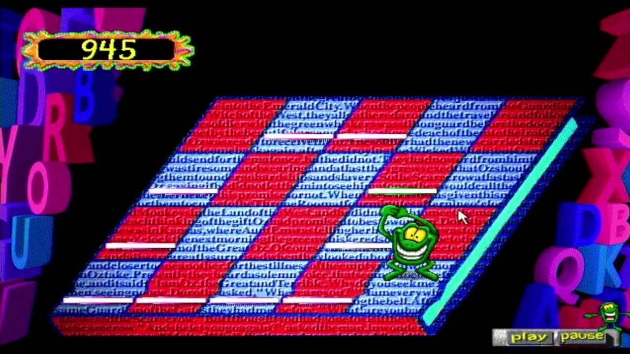 Word Munchers Deluxe (1996) 1 класс - Грамматика
