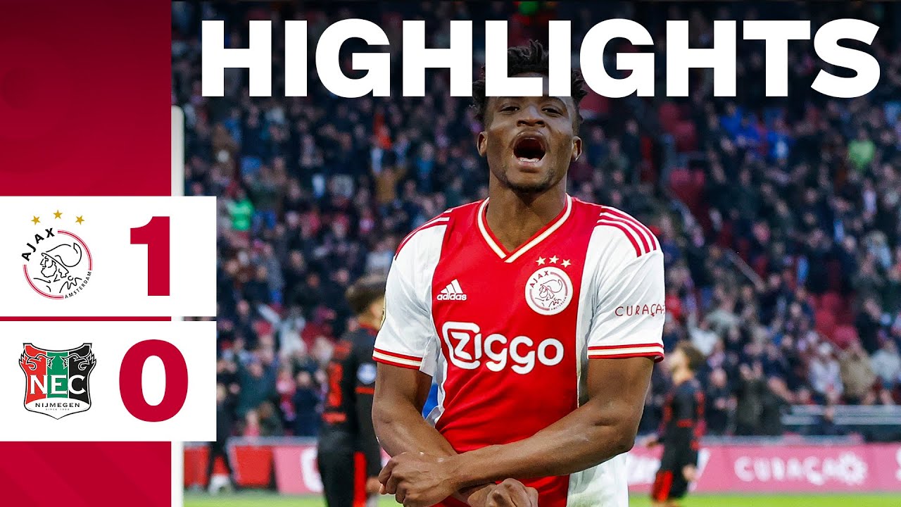 Three points at home 🔒 | Highlights Ajax - NEC | Eredivisie