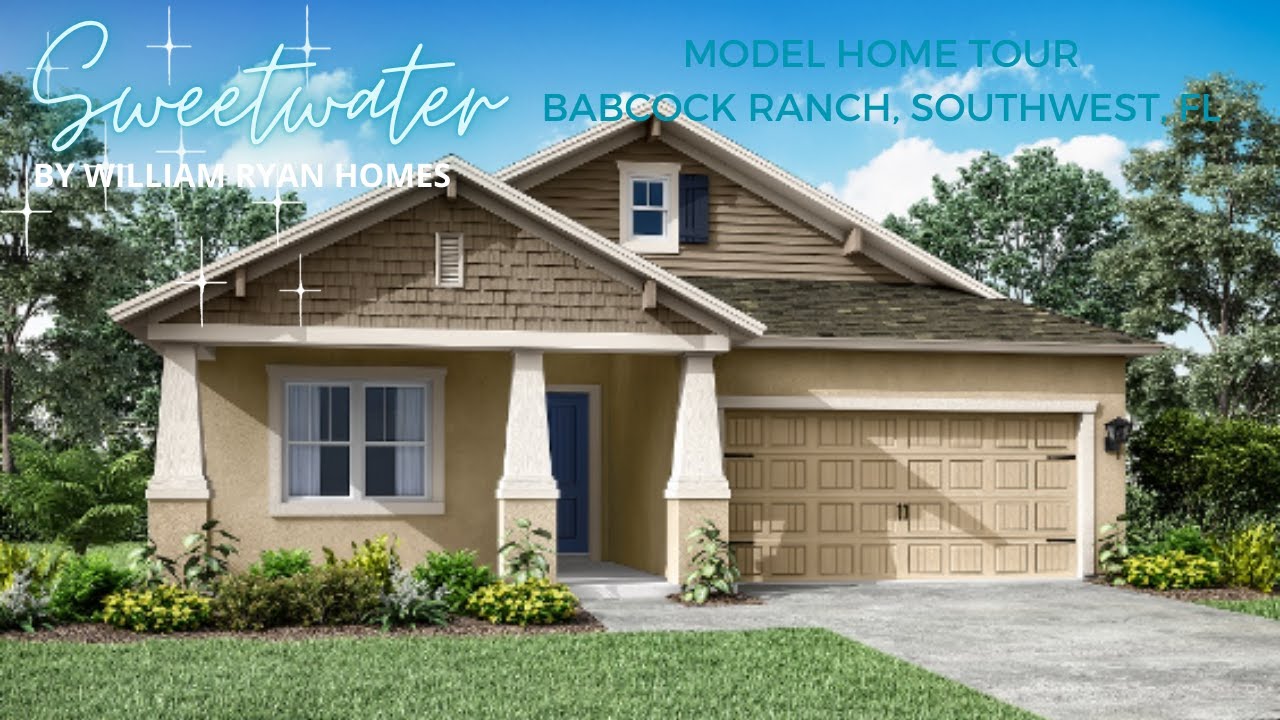SWEETWATER | WILLIAM RYAN | 4 BED | 2 BA | 1895 SF | SANCTUARY | BABCOCK RANCH | SW FLORIDA