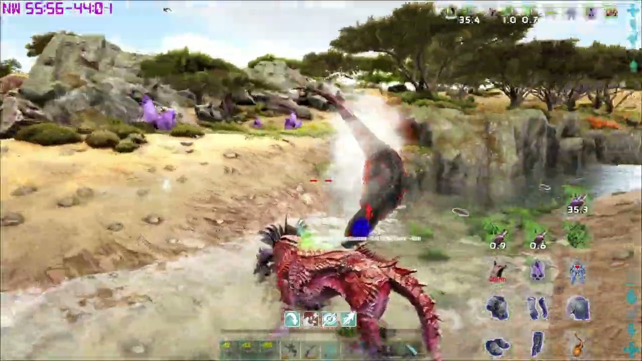 Ark DOX Prime Shadowmane V.S. Mega Carno