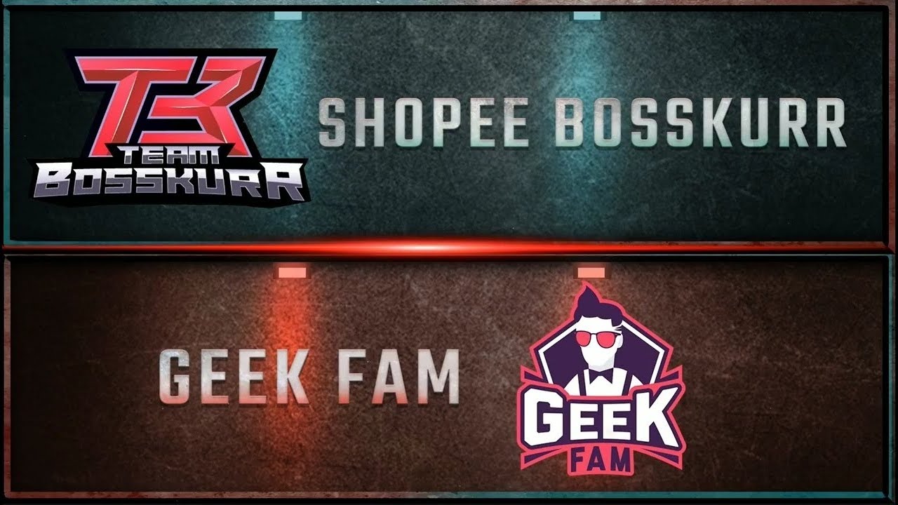 Shopee Bosskur vs Geek Fam MATCH 1 - MPL MY/SG SEASON 4 WEEK 5 DAY 1