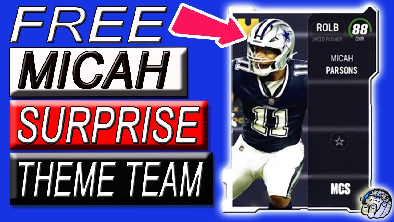 FREE MICAH PARSONS 88 OVR! SURPRISE TT CREATION! | MADDEN 24 ULTIMATE TEAM