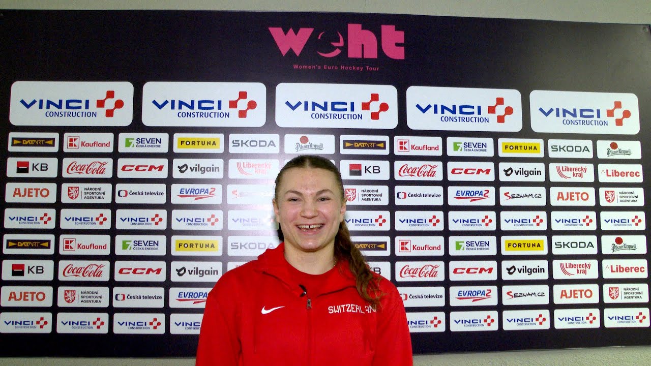 Laure Mériguet (Genève Futur Hockey) on Switzerland's loss vs. Finland at WEHT, Liberec, 06.02.2025
