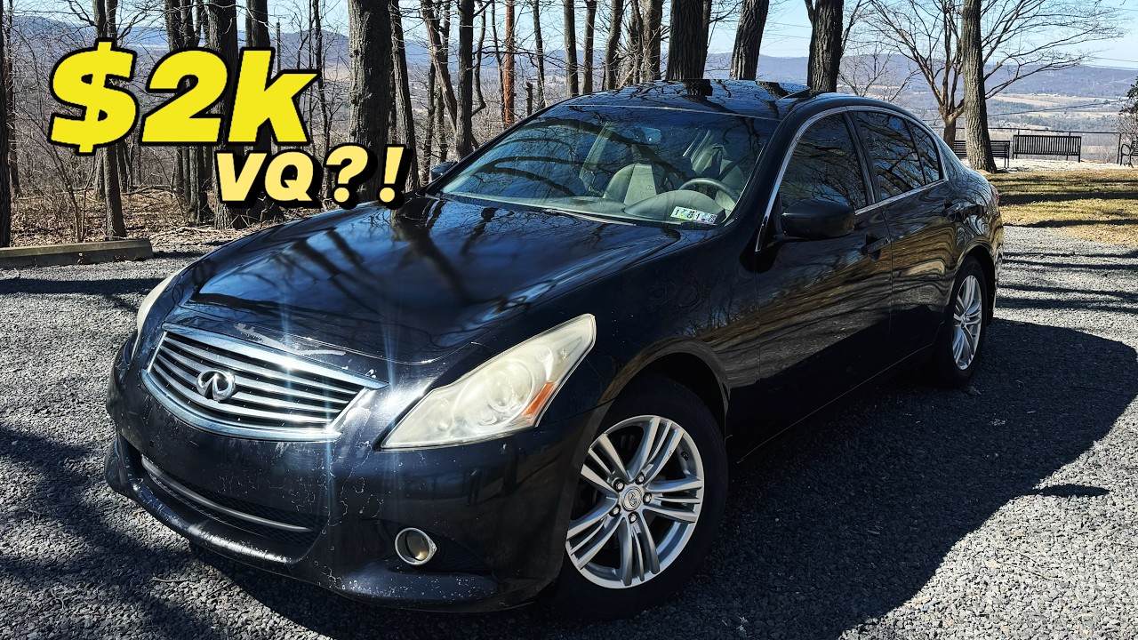 I Bought the Cheapest Running & Driving Infiniti G37x