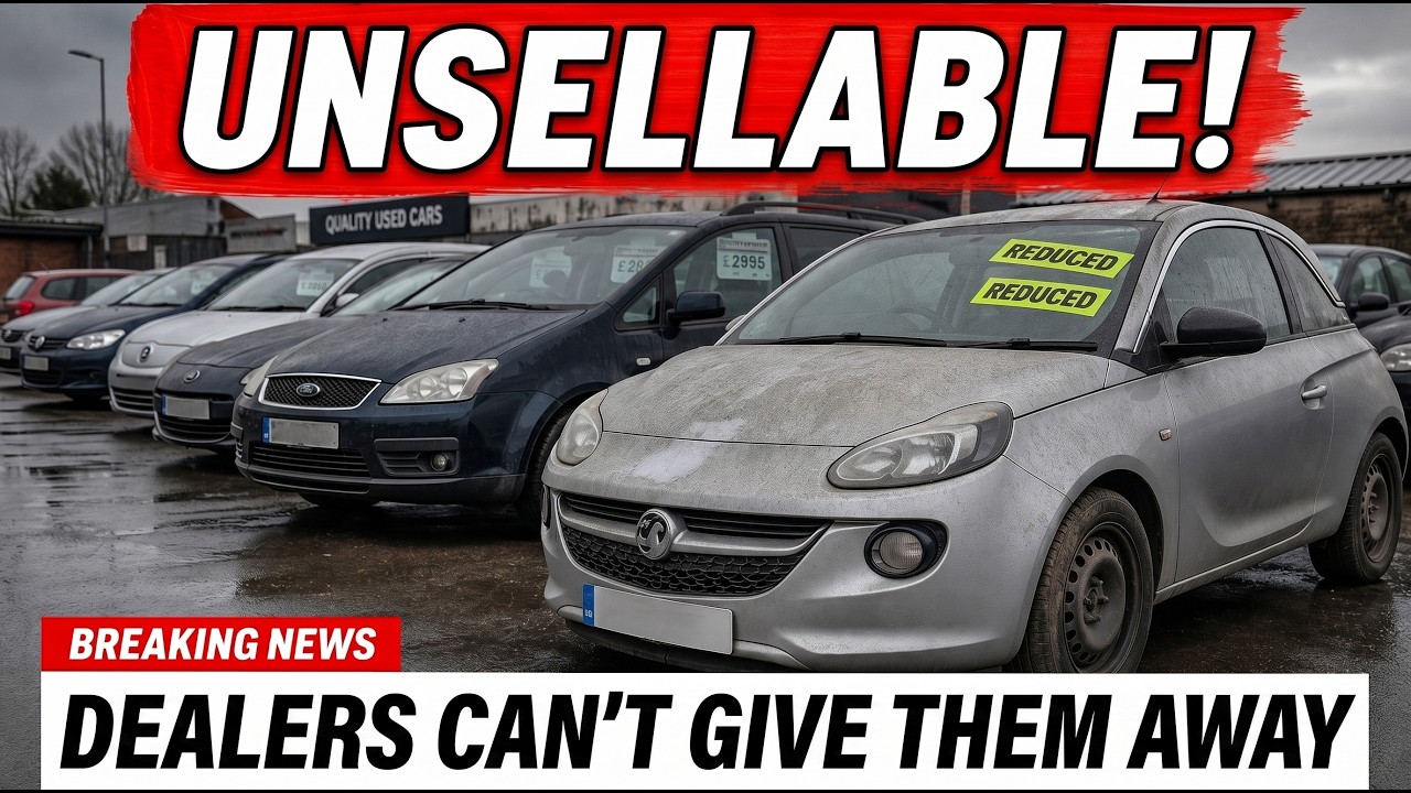 12 Cars UK Dealers Can't Sell at ANY Price in 2026 &mdash; And Why That Should Worry You