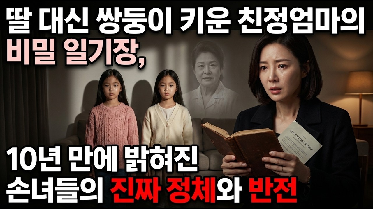 딸 대신 쌍둥이 키운 친정엄마의 비밀 일기장, 10년 만에 밝혀진 손녀들의 진짜 정체와 반전