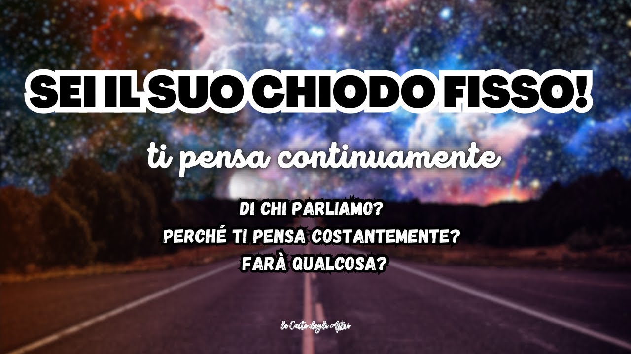 🕯️👀 ECCO IL NOME DELLA PERSONA 🧡 CHE TI PENSA SEMPRE! 🍂🎃