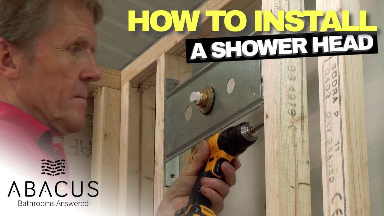 Fitting a shower head