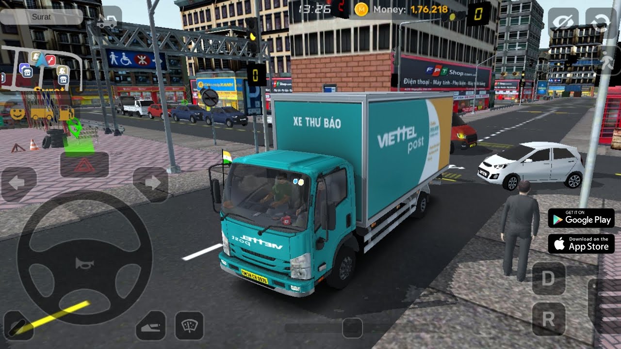 MILK RUN! 🚚💦 Delivering a Truckload of Freshness to Vietnam's Cities! Mini Truck Simulator Vietnam