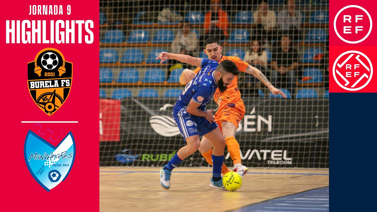 Resumen #PrimeraDivisiónFS | Pescados Rubén Burela 0-3 Quesos El Hidalgo Manzanares| Jornada 9