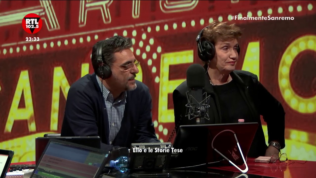 Elio commenta a caldo l'esibizione di Sanremo 2018