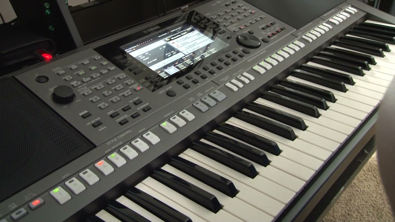 tutorial de como se programa  yamaha psr s770