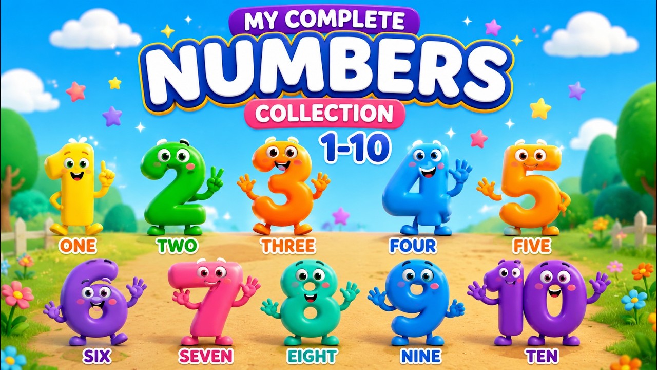 Learn Numbers 1-10 | The Ultimate Counting Compilation for Kids