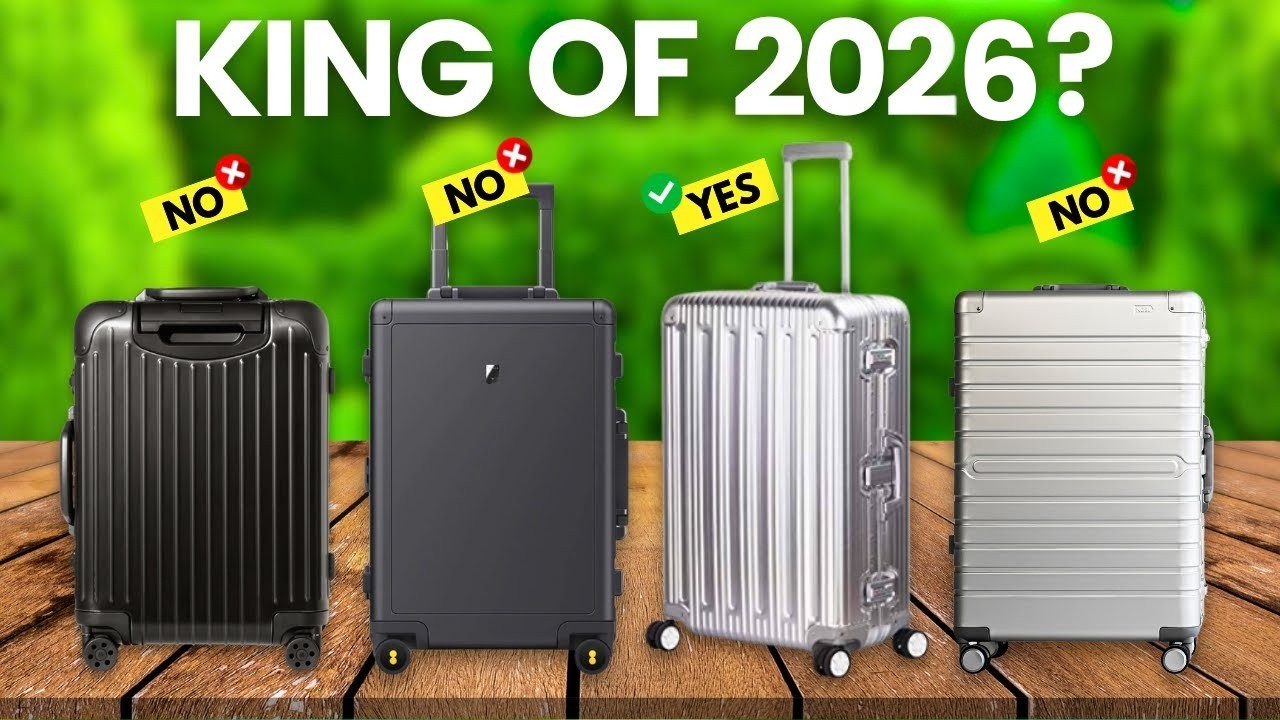 Best Aluminum Luggage 2025 (Rimowa vs Away vs Tumi)