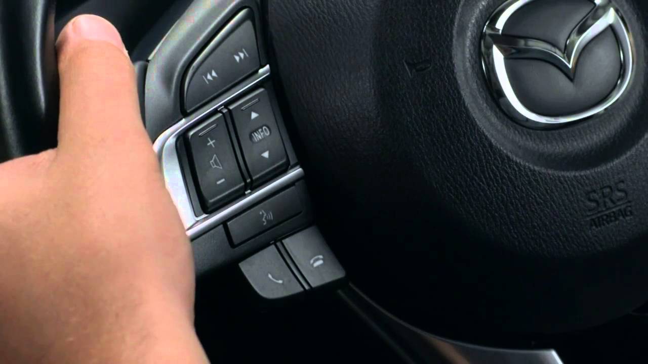 Bluetooth Hands Free Phone Mazda Connect instructional