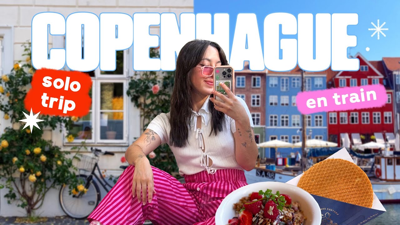 VOYAGER SEULE jusqu'à COPENHAGUE ☕ vlog (food, art & design)