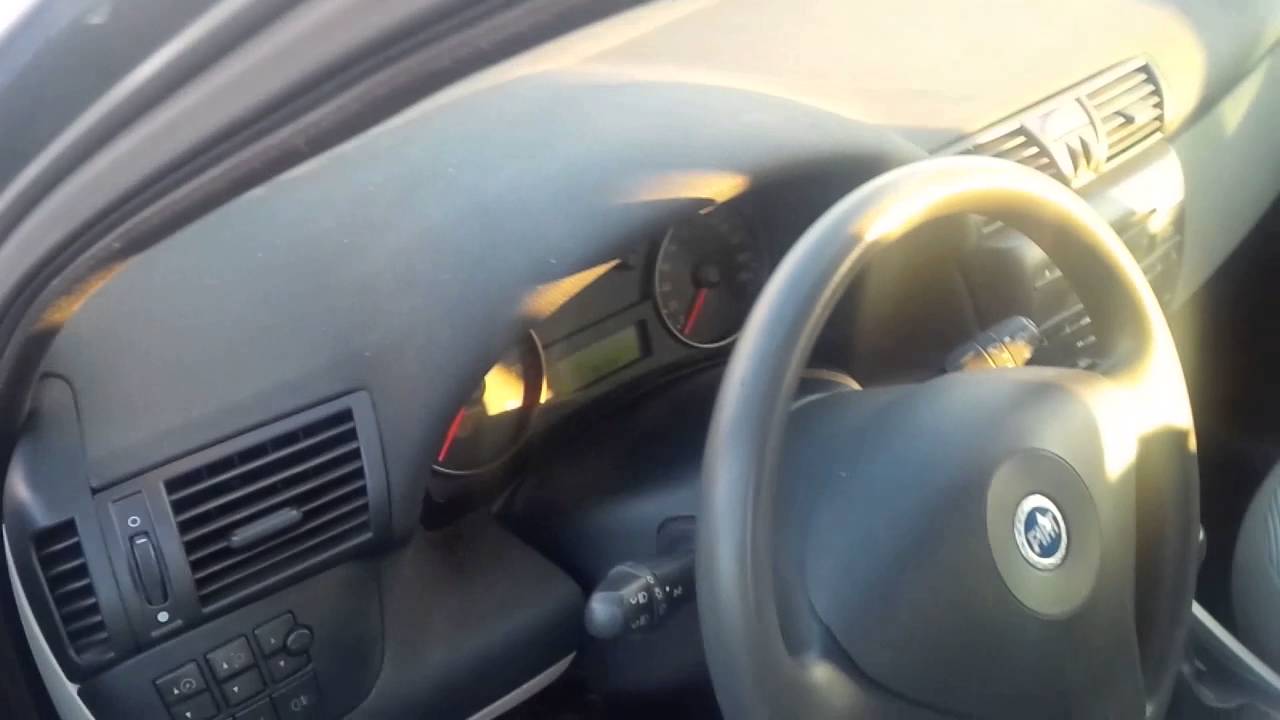 Fiat stilo 1.4 16v cold start