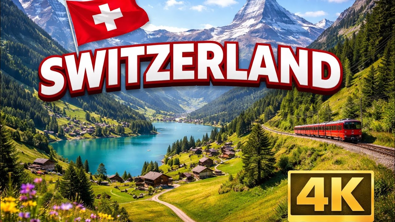 The Beauty of Switzerland 🇨🇭 Will Give You Chills (4K Cinematic)