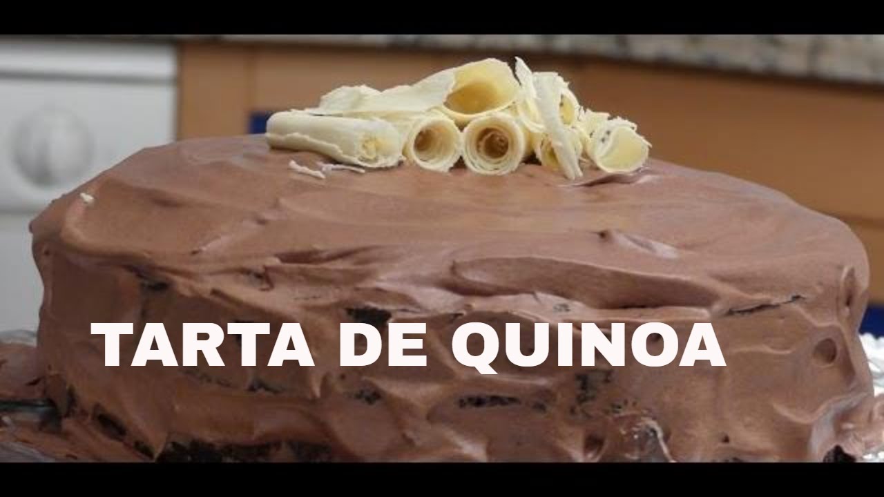 Conoce mi Original TARTA DE QUINOA con CHOCOLATE  🎂🍫 [Tartas Especiales]