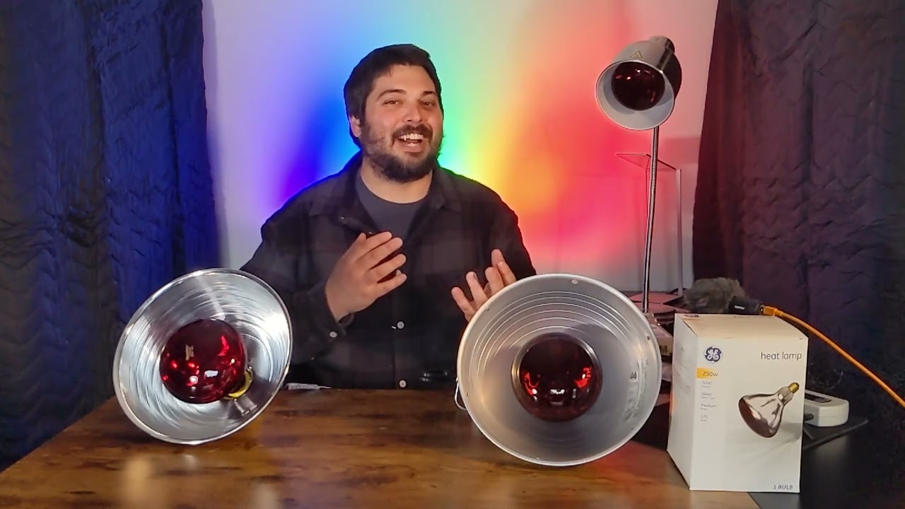 Reduce EMF on DIY NIR Heat Lamp Saunas and Bulbs! Cheap Hack!