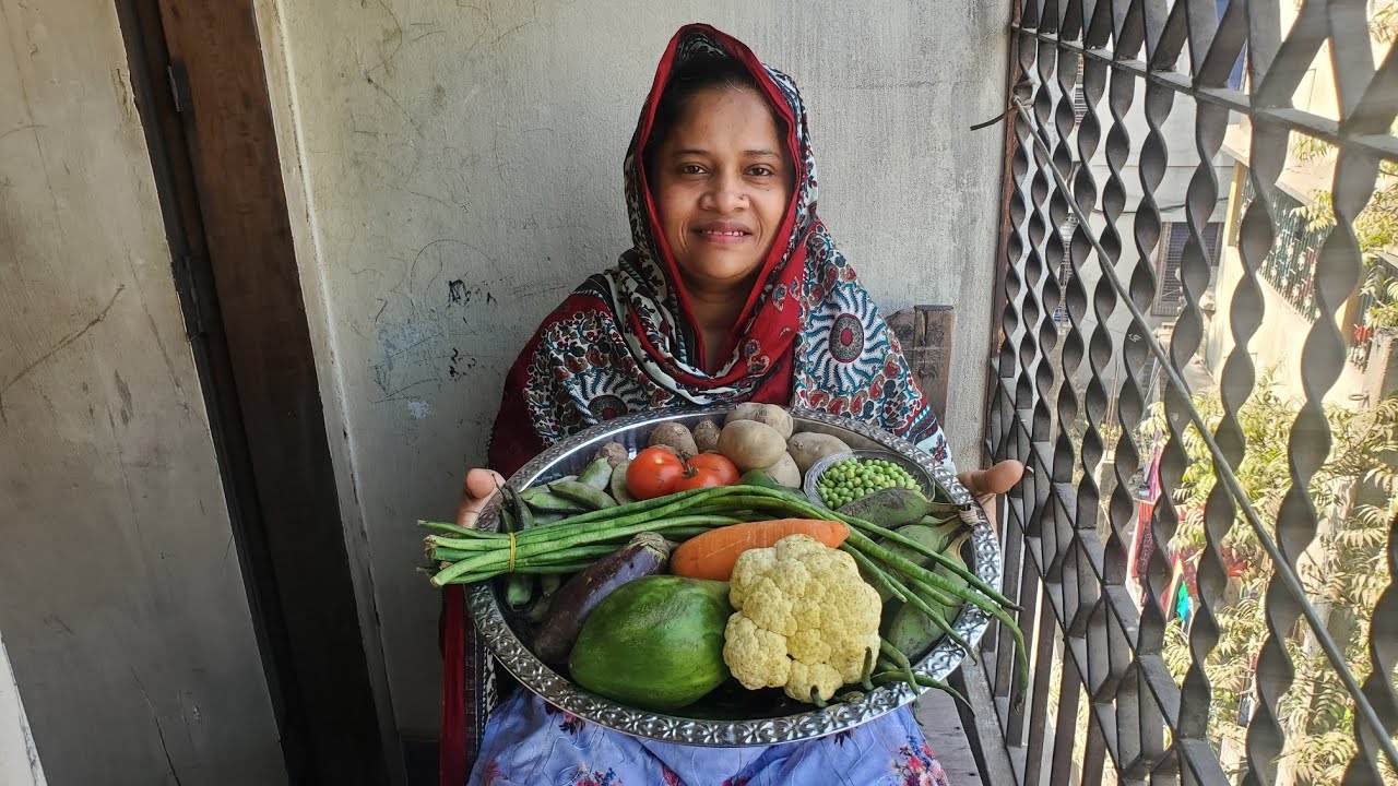 ১৪ পদ দিয়ে সবজি রান্না || mix vegetable cooking 