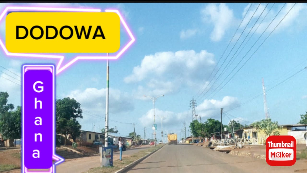 A Road Trip Through DODOWA Eastern Region Ghana 🇬🇭