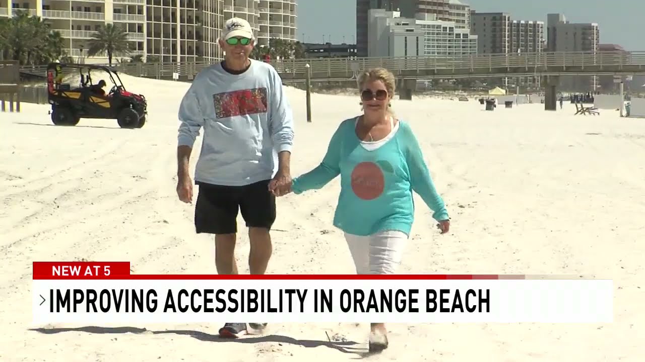 Residents fighting for accessibility mats on Orange Beach beaches - NBC 15 WPMI