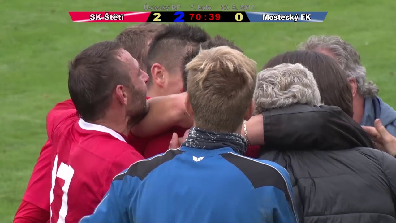 Fotbal SK Štětí - Mostecký fotbalový klub 2-0 23.9.2017