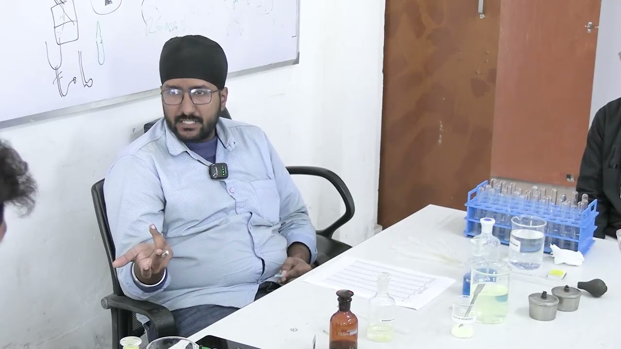 SGD On Hay's Sulfur Test for Bile Salts: Biochemistry Practical Demonstration | MBBS