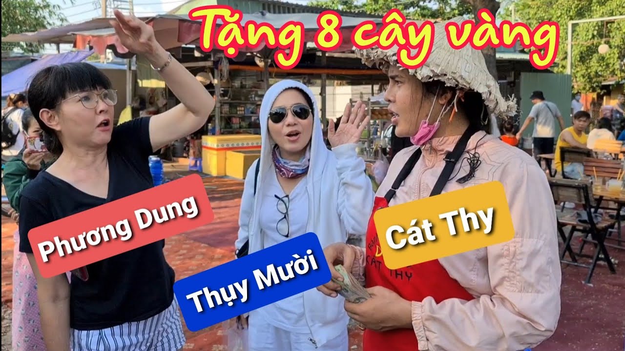 Nghệ sĩ Phương Dung tuyên bố tặng 8 cây vàng cho DIVA Cát Thy | Bánh tráng trộn Cát Thy