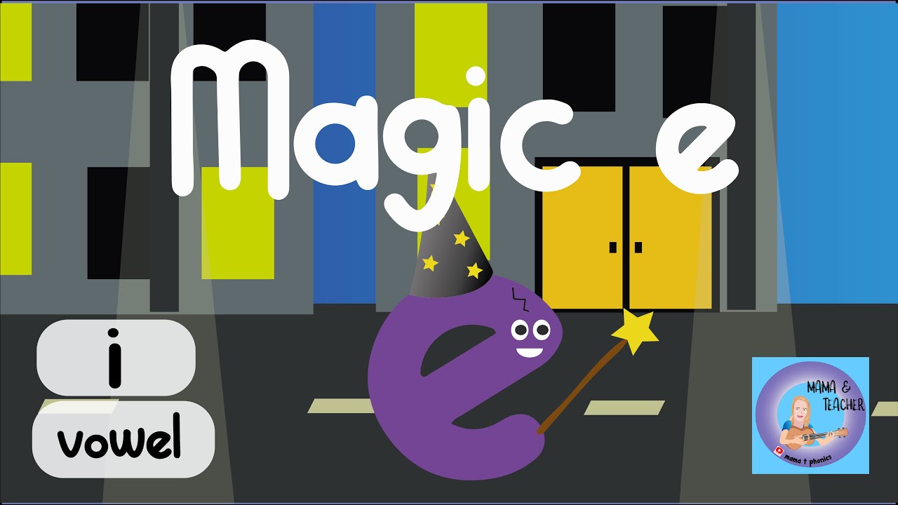 Magic e | Long vowel i | Silent e | turn short vowels to long | Phonics Teacher