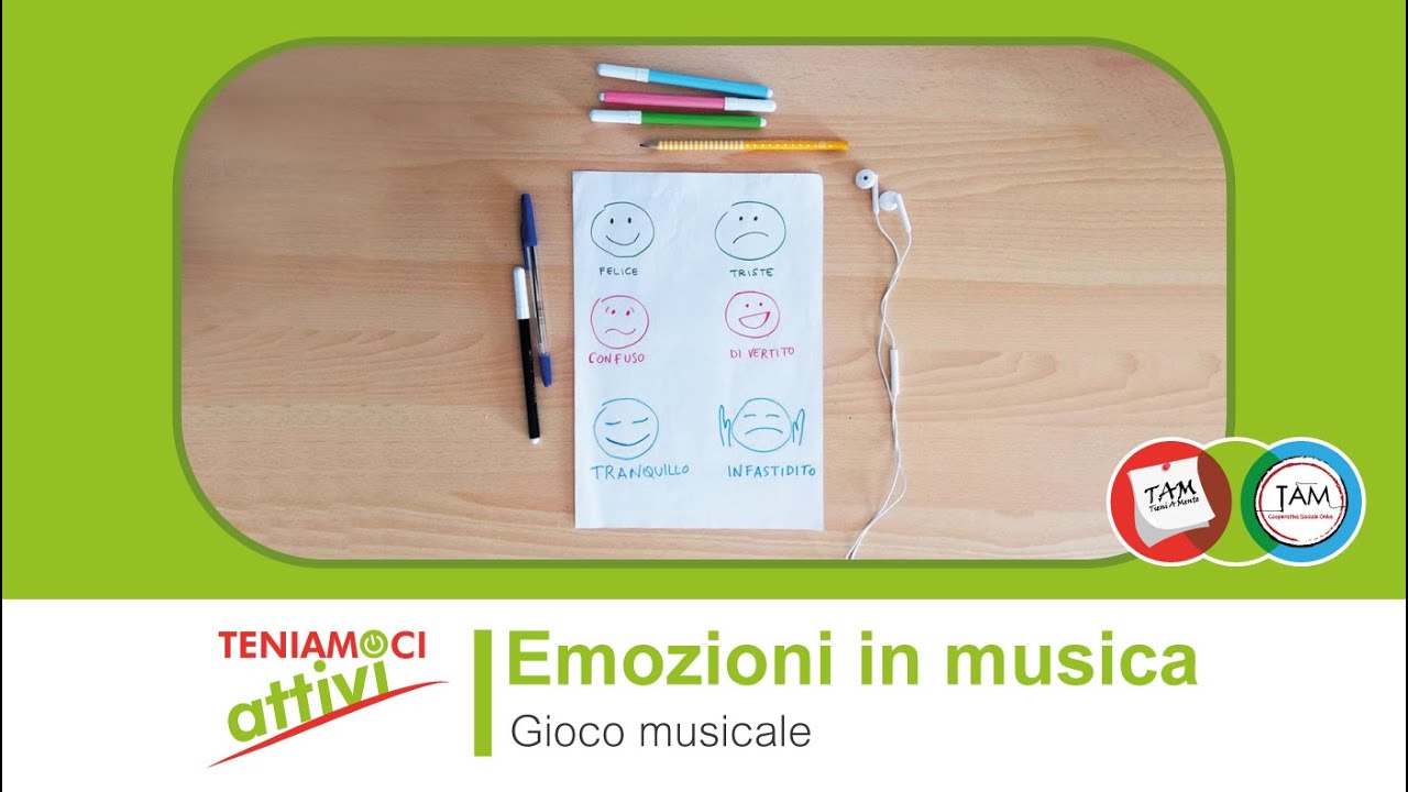 Teniamoci Attivi - Gioco Musicale per persone con demenza: Emozioni in musica
