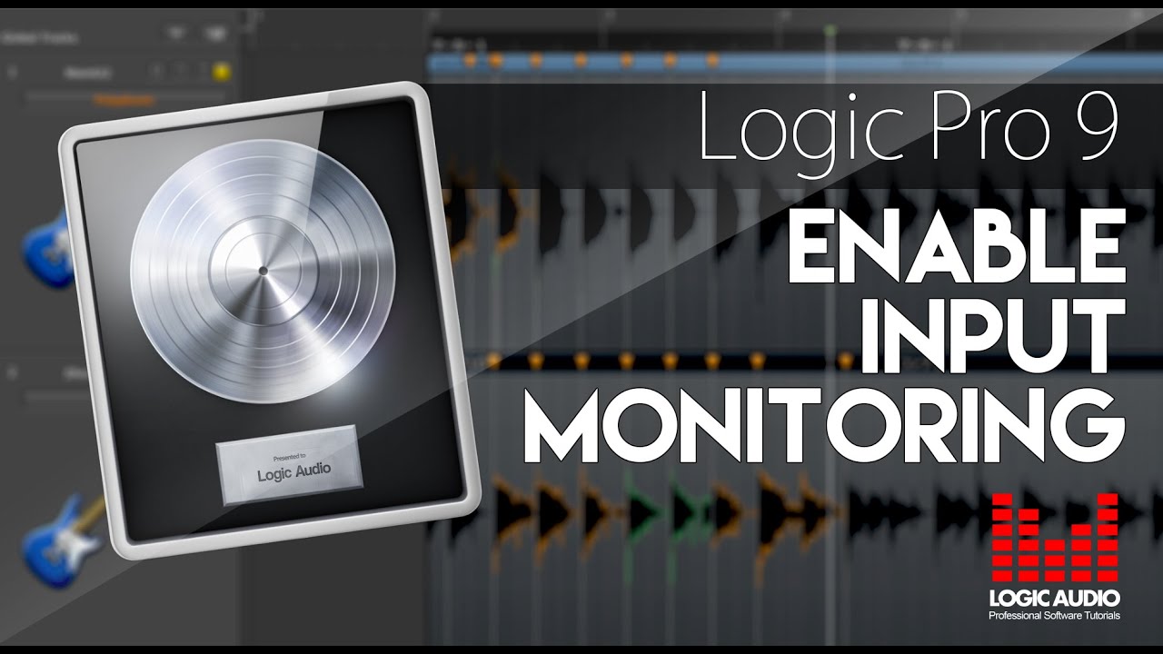 Logic 9 - Enable Input Monitoring