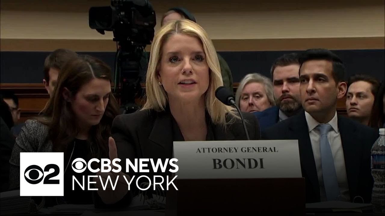Attorney general Pam Bondi grilled on DOJ's handling of the Epstein files
