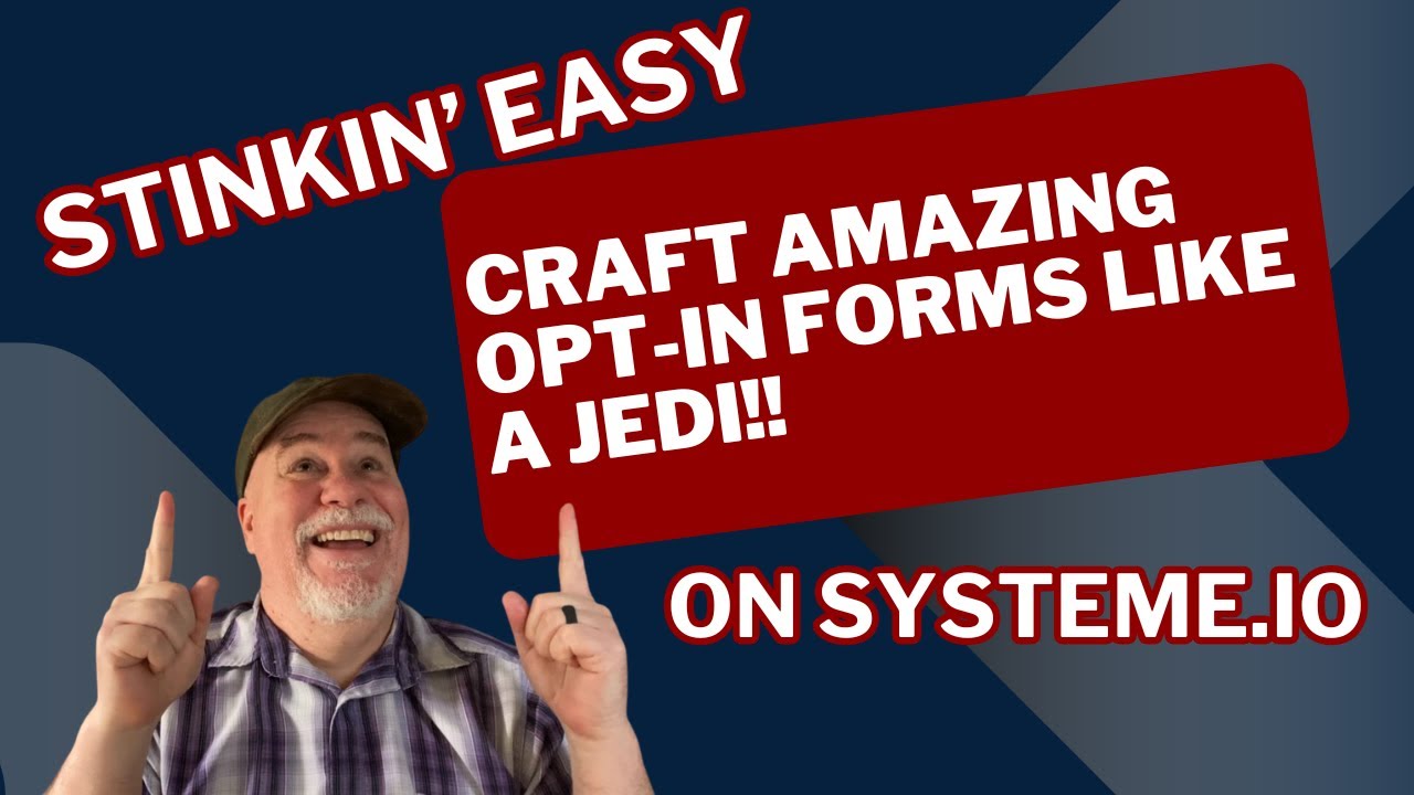 Creating the Opt in Form on Systeme io