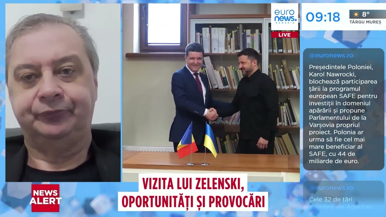 Vizita lui Zelenski în România, provocări și oportunități. Analiza lui Iulian Chifu
