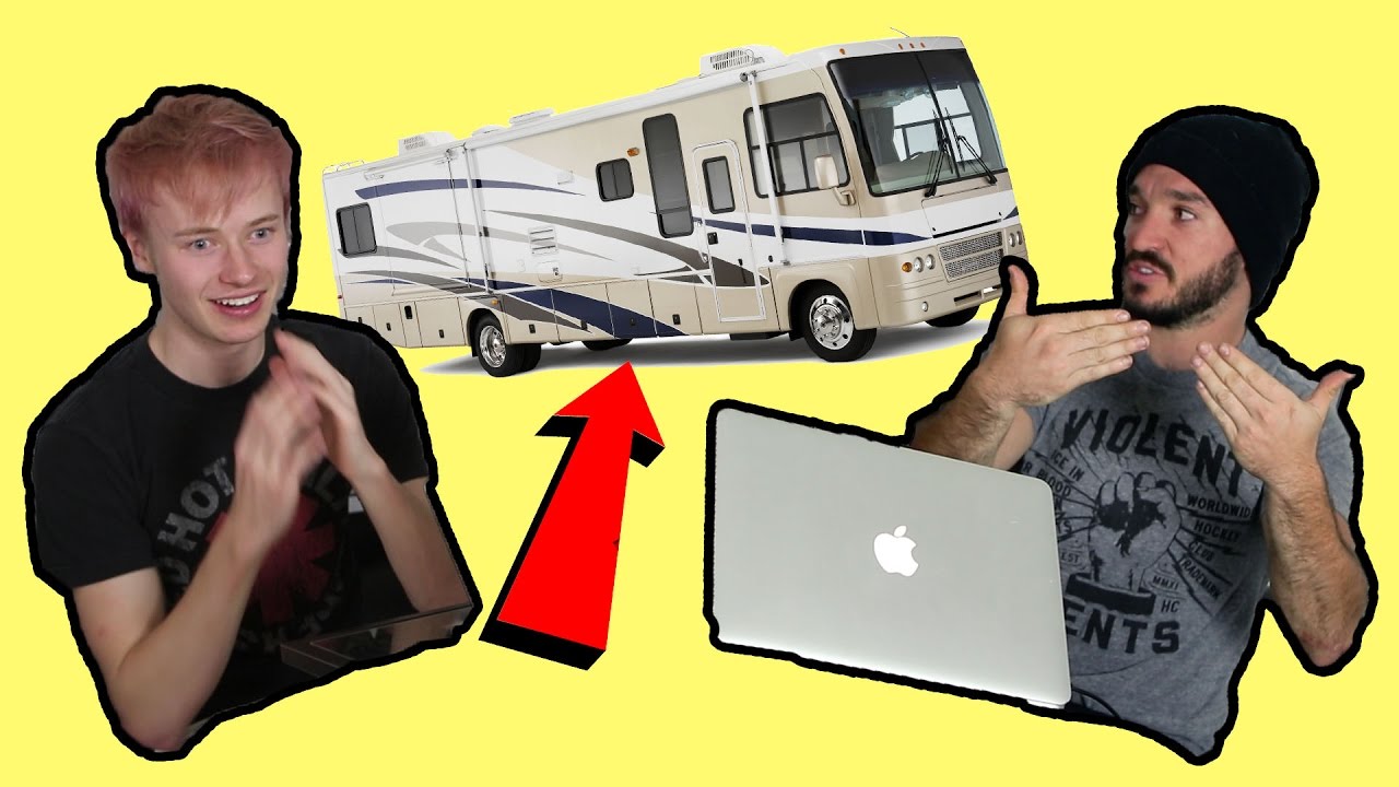 RV SPLIT IN HALF ON A ROADTRIP!! (The Ultimate BucketList) | Sam Golbach