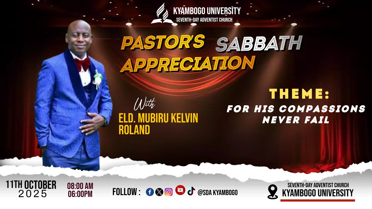 PASTOR'S APPRECIATION & MISSION LAUNCH  ||  11TH-OCT-2025|| KYAMBOGO SDA CHURCH || #SABBATH WORSHIP