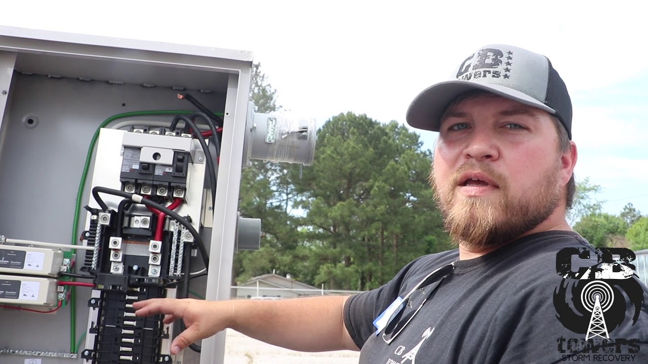 Danny teaches proper Generator hook-up on cell site