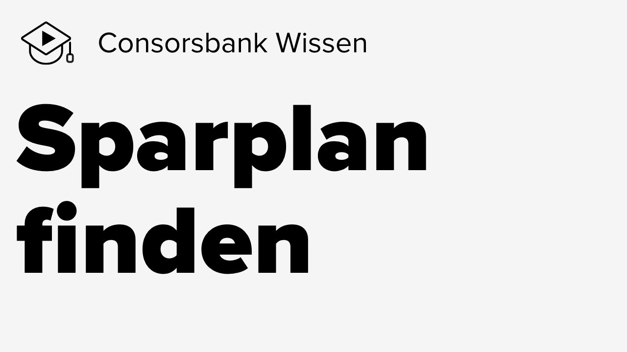 Sparplan finden