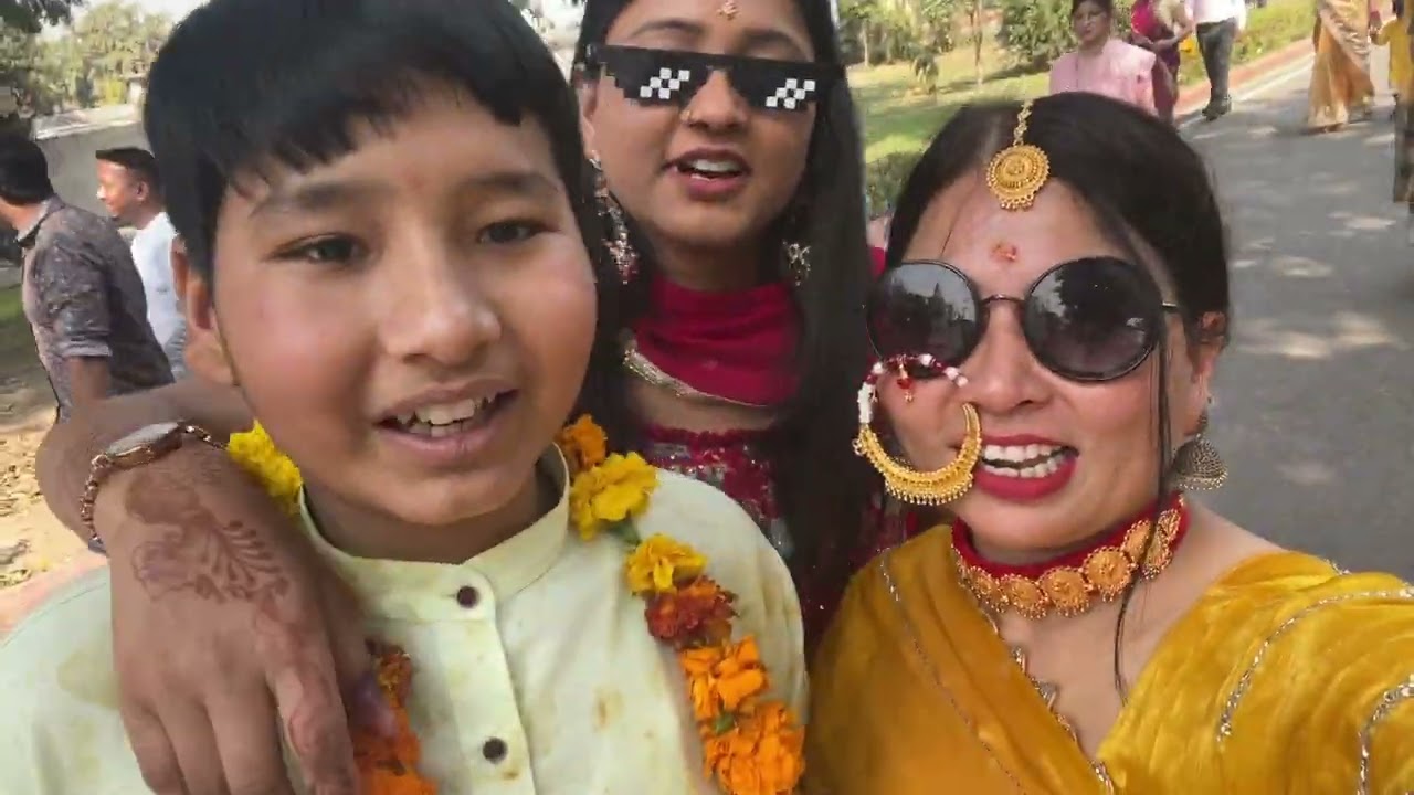 Sadi mai aaye foreigner ♥️♥️♥️♥️🧿🧿🧿🧿🧿￼