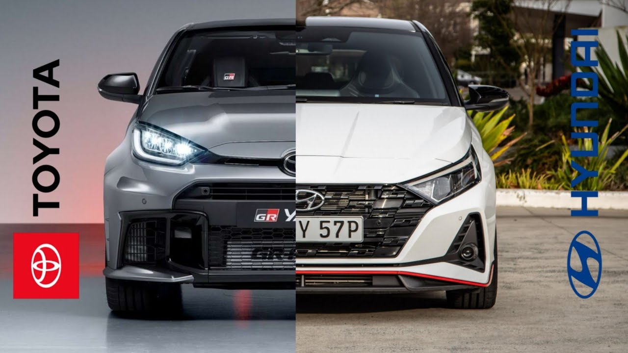 Toyota GR Yaris vs Hyundai i20 N Facelift - Small Racing Hot hatchback Review!